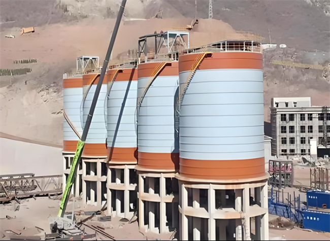 炉霍高架钢板仓